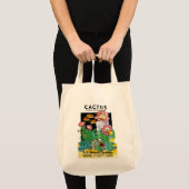 Tote Bag Étiquette de paquets de semences Cactus (Devant (produit))
