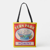 Tote Bag étiquette de poussières abrasives de semoule de (Dos)