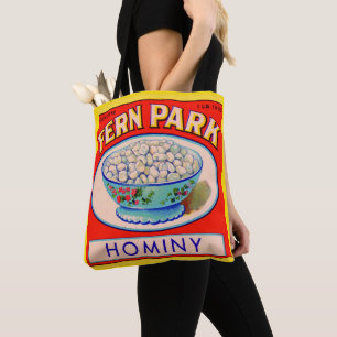 Tote Bag étiquette de poussières abrasives de semoule de