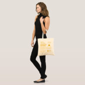 Tote Bag Étiquette de soin de conception industrielle Kean (Devant (modèle))