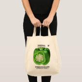 Tote Bag Étiquette Pepper Seed Packet (Devant (produit))