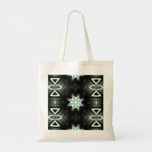 Tote Bag étoile-éclat de bleu de natif américain