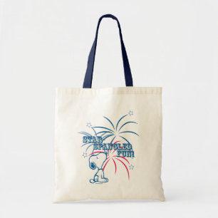 Tote Bag Étoile Snoopy Fun Spangé