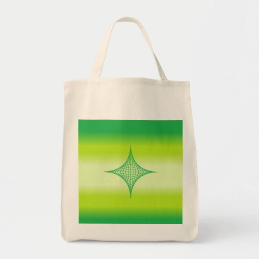 Tote Bag Étoile verte (Devant)