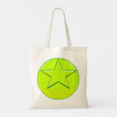 Tote Bag Étoile verte (Dos)