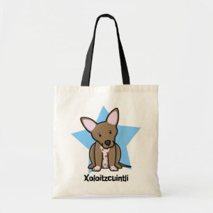Tote Bag Étoile Xoloitzcuintli de Kawaii