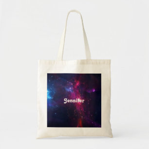 Tote Bag Étoiles cosmiques et nébuleuse Personnalisées