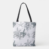 Tote Bag Étoiles de mer sur le motif de mer (Dos)