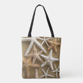 Tote Bag Étoiles de mer sur le sable (Dos)