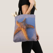 Tote Bag Étoiles de mer sur le sable blanc (De près)