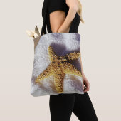 Tote Bag Étoiles de mer sur une serviette (De près)