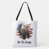 Tote Bag *~* Étoiles du drapeau américain AP27 Eagle Patrio (Dos)