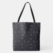 Tote Bag Étoiles et motif d'engin spatial unique (Devant)