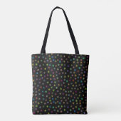 Tote Bag Étoiles motifs de Noël (Dos)