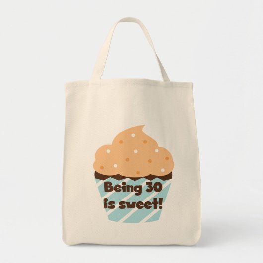 Tote Bag Être 30 est T-shirts et cadeaux doux (Devant)