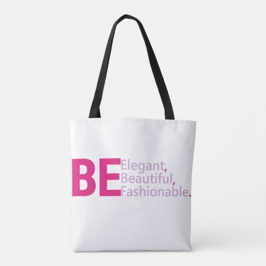 Tote Bag Être à la mode (Dos)