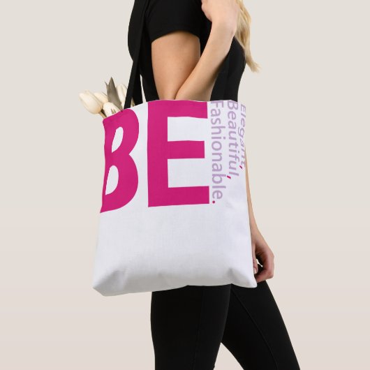 Tote Bag Être à la mode (De près)