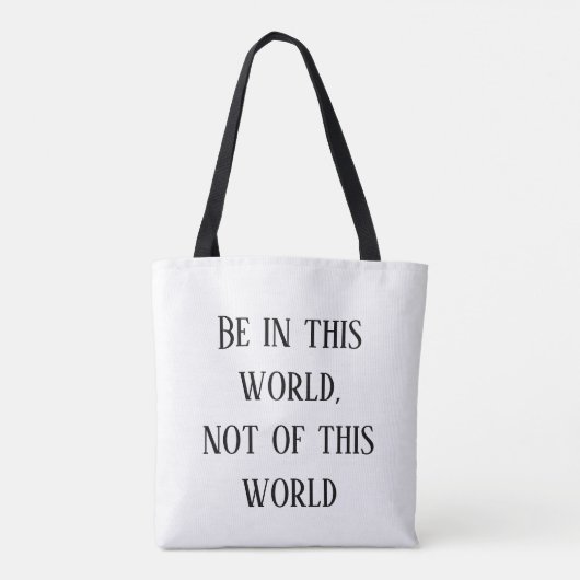 Tote Bag Être dedans, pas du Comic 2 (Dos)