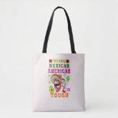 Tote Bag Être Mexicain Américain Est Difficile (Devant)