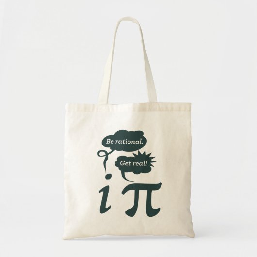 Tote Bag être rationnel ! deviens réel ! (Devant)
