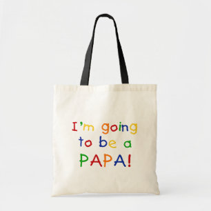 Tote Bag Être un Papa - Couleurs primaires