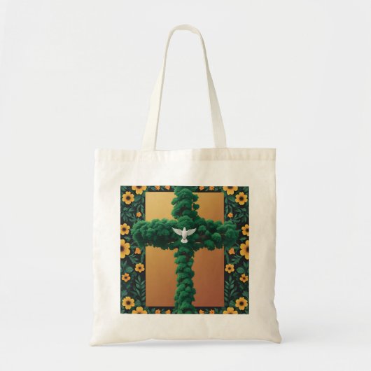Tote Bag Étreinte Éternelle de la Nature (Devant)