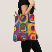 Tote Bag Étude de couleur par Wassily Kandinsky (De près)