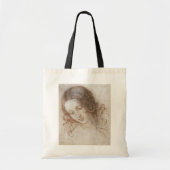Tote Bag Étude de Léonard de Vinci pour la tête de Léda (Devant)