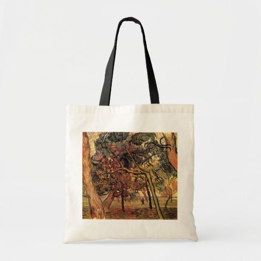 Tote Bag Étude des pins par Vincent van Gogh (Devant)
