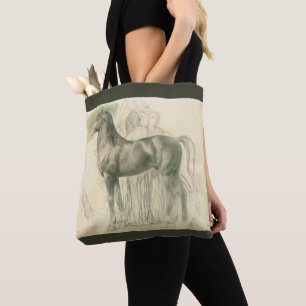 Tote Bag Étude d'un cheval par Edgar Degas, Beaux-arts vint