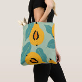 Tote Bag Étude Papaya (De près)