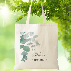 Tote Bag Eucalyptus Bridesmaid