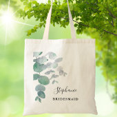 Tote Bag Eucalyptus Bridesmaid