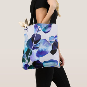 Tote Bag Eucalyptus gomme feuille aquarelle