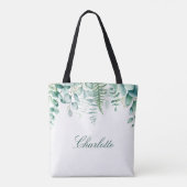 Tote Bag Eucalyptus nom de la fougère des bois (Dos)