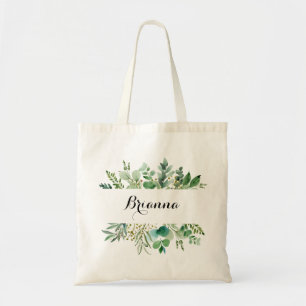 Tote Bag Éucalyptus vert Botanique Foliage