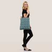 Tote Bag Éucalyptus vert Feuille (Sur le modèle)