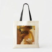 Tote Bag Eucharis - Fille avec un panier de fruits de Leigh (Devant)