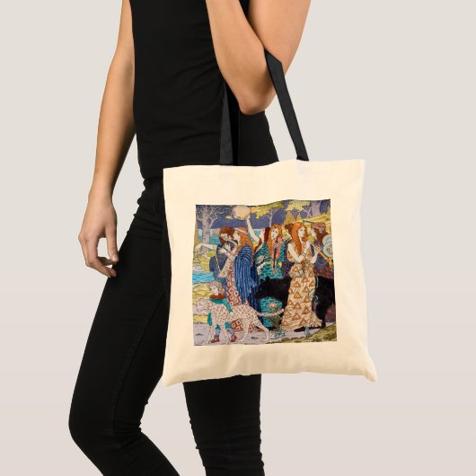 Tote Bag Eugene Grasset - Panneau décoratif Harmony (Devant (produit))
