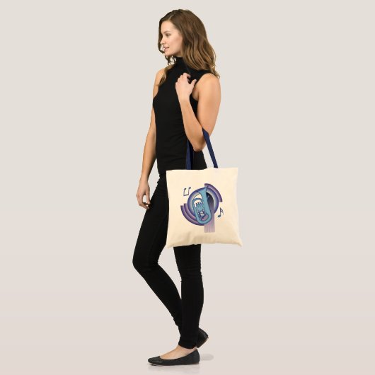 Tote Bag Euphonium Deco2 (Devant (modèle))