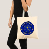 Tote Bag Evansville Indiana (Devant (produit))