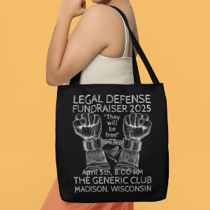 Tote Bag Événement de collecte de fonds pour la défense jur