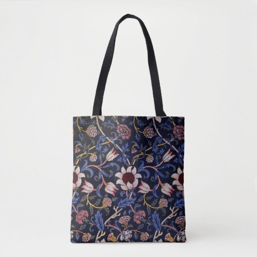 Tote Bag Evenlode, célèbre motif de William Morris, (Devant)