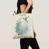 Tote Bag Everyday Earth Day Hummingbird Bird (De près)