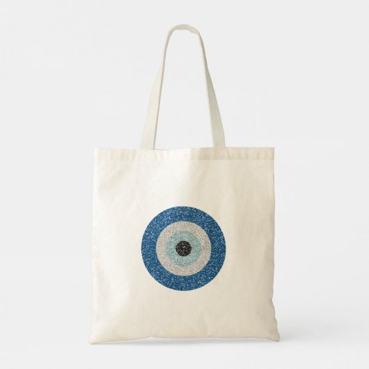 Tote Bag Evil eye - blue eye (Dos)