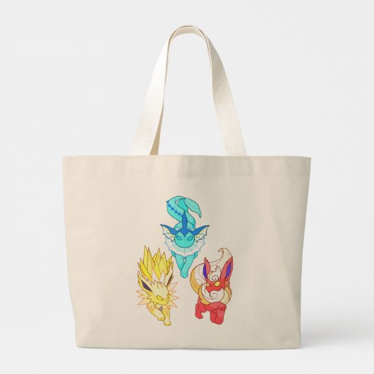 Tote bag Evoli Pokemon (Achterkant)