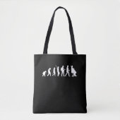 Tote Bag Évolution de cadeau drôle d'amant de violoncelle (Devant)