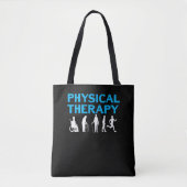 Tote Bag Évolution de la physiothérapie PT (Devant)