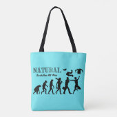 Tote Bag Évolution De L'Homme Libéré (Dos)