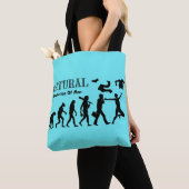 Tote Bag Évolution De L'Homme Libéré (De près)